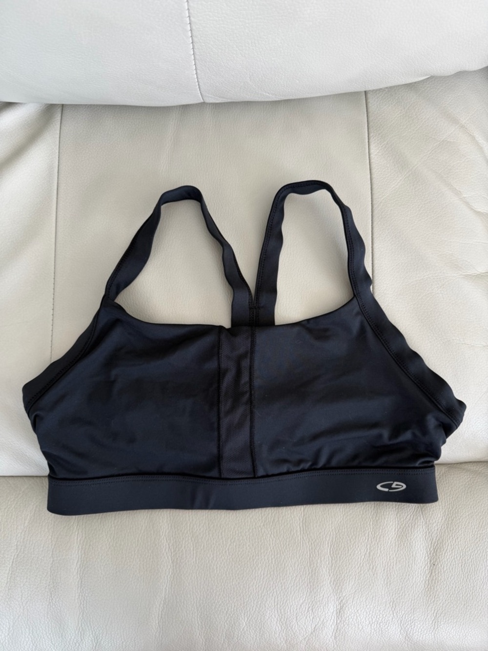 Champion Black Racerback Sports Bra